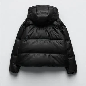 ★ZARA★ HOODED CLOTH JACKET Zara | Jackets & Coats | Nwot Zara Hooded Puffer Jacket